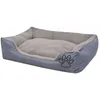Image de vidaXL Lit pour chien avec coussin rembourré taille XL Gris