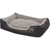 Image de vidaXL Lit pour chien avec coussin rembourré taille XXL Noir