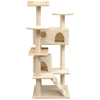 Image de vidaXL Arbre à chat Sisal 125 cm Beige