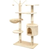 Image de vidaXL Arbre à chat 125 cm Beige
