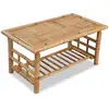 Image de Vidaxl - Table Basse Bambou 90x50x45 Cm