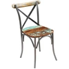 Image de vidaXL Chaises de salle à manger 2 pcs. Vieux bois massif