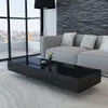Image de Table Basse Noir Brillant Vidaxl