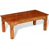 Image de vidaXL Table basse en bois massif 110x60x45 cm