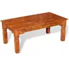 Image de Table Basse Bois Massif 110 X 60 X 45 Cm Vidaxl722321