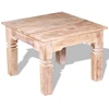 Image de vidaXL Table basse en acacia 60x60x45 cm