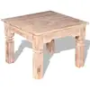 Image de Table Basse Bois D'Acacia 60x60x45 Cm Vidaxl