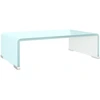 Image de vidaXL Rehausse TV/moniteur verre vert 40x25x11 cm