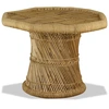 Image de vidaXL Table basse en bambou octogonale 60x60x45 cm