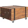 Image de Vidaxl - Table D'Appoint En Teck 60 X 60 X 38 Cm