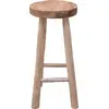 Image de vidaXL Tabouret de bar en teck massif
