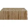 Image de vidaXL Table basse en teck véritable 90x50x30 cm