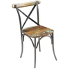 Image de vidaXL Chaises de salle à manger 4 pcs. Vieux bois massif