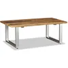 Image de Table Basse Bois De Récupération Massif 100x60x38 Cm Vidaxl