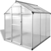 Image de vidaXL Serre Renforcée Aluminium 3,46 m³
