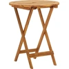 Image de vidaXL Set de jardin bistrot 3 pièces acacia pliable rond
