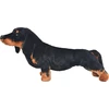Image de vidaXL Peluche Chien Teckel Debout Peluche Noir XXL