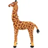 Image de vidaXL Peluche Girafe Debout Peluche Marron et Jaune XXL
