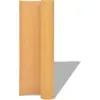 Image de vidaXL Clôture de jardin double face PVC 90×500 cm Jaune