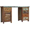 Image de Bureau en vieux bois massif 140x50x77 cm
