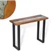 Image de Table Console Teck 100 X 35 X 75 Cm Vidaxl