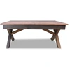 Image de vidaXL Table basse mixte en vieux bois 110x60x45 cm