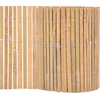 Image de vidaXL Gartenzaun Bambus 1000×30 cm