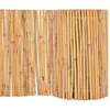 Image de vidaXL Gartenzaun Bambus 500 x 30 cm