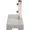Image de vidaXL Pied de parasol Granit Rectangulaire 25 kg