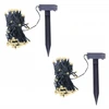 Image de guirlandes solaires vidaXL 2 pcs. LED blanc chaud