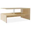 Image de vidaXL Table basse en bois composite 90x59x42 cm chêne