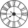Image de Vidaxl - Horloge Murale Vintage Avec Mouvement À Quartz Métal 80 Cm Xxl