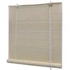 Image de vidaXL Store en bambou 80x220 cm Naturel