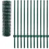 Image de vidaXL Clôture métallique acier 20 x 1 m vert