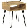Image de Table De Chevet Bois De Manguier Massif 40x34x47 Cm Vidaxl