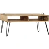 Image de vidaXL Table basse en bois massif de manguier 100x60x45 cm