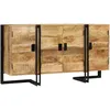 Image de Vidaxl - Buffet Bois De Manguier Massif 150x40x80 Cm