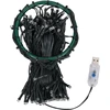 Image de vidaXL Filet lumineux pour arbre de Noël avec 210 LED 210 cm