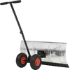 Image de vidaXL Chasse-neige manuel avec roues 100 x 44 cm