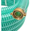 Image de vidaXL Tuyau d'aspiration avec raccords en laiton 7 m 25 mm Vert
