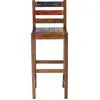 Image de vidaXL Tabouret de bar 2 pcs. Vieux bois