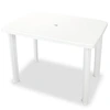 Image de vidaXL Ensemble Bistro 3 pièces plastique blanc