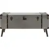 Image de vidaXL Table basse MDF et aluminium 102x51x47,5 cm