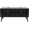 Image de vidaXL Table basse MDF et acier 102x51x48 cm