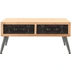 Image de vidaXL Table basse en sapin massif 115 × 55 × 50 cm