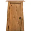 Image de vidaXL Armoire murale de salle de bain en pin massif 42x23x70 cm