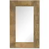 Image de Miroir Bois De Manguier Massif 50 X 80 Cm Vidaxl