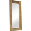 Image de vidaXL Miroir en bois de manguier massif 50 x 110 cm