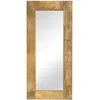 Image de Miroir Bois Massif De Manguier 50 X 110 Cm Vidaxl
