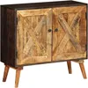 Image de Vidaxl - Buffet Bois De Manguier Massif 85x30x75 Cm